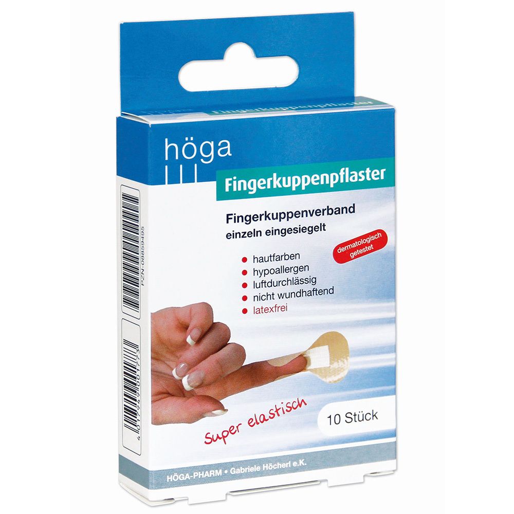 Höga-Fingerkuppen Pflaster 4x7 cm 10 St
