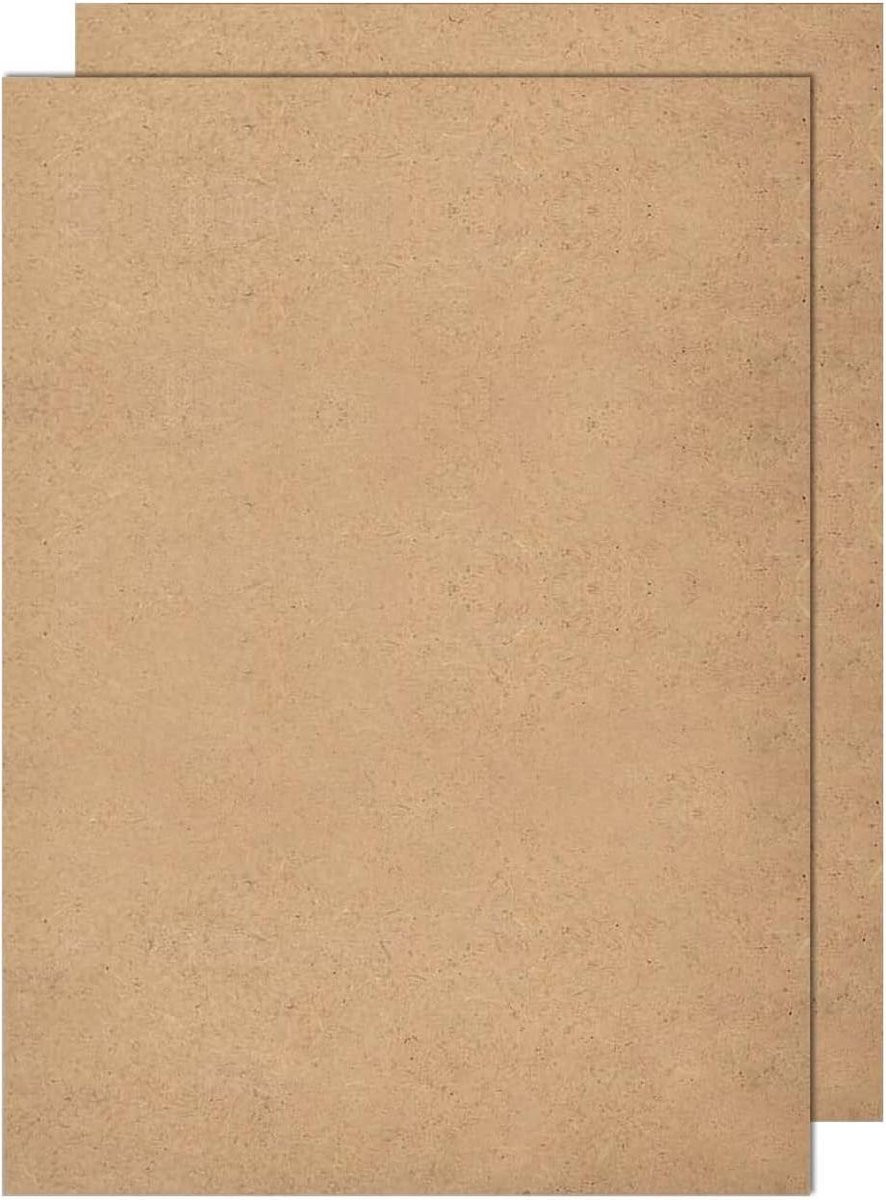 Ronte MDF-houten platen 2 mm voor lasergravure, schilderen en decoratie