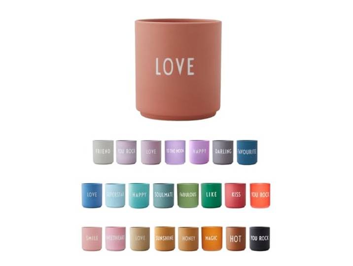 Design Letters Love Amitié Favorite Coupe\, 250 ml Capacité\, Nu