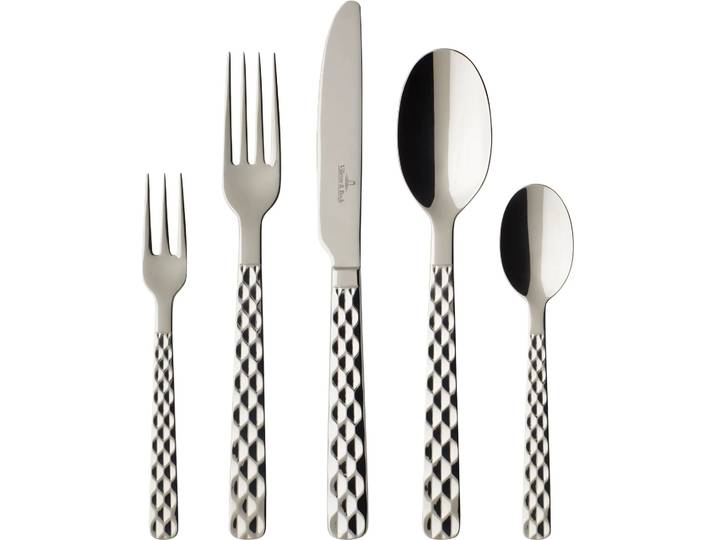 Villeroy & Boch Ensemble de couverts Boston 30 pièces Acier inoxydable