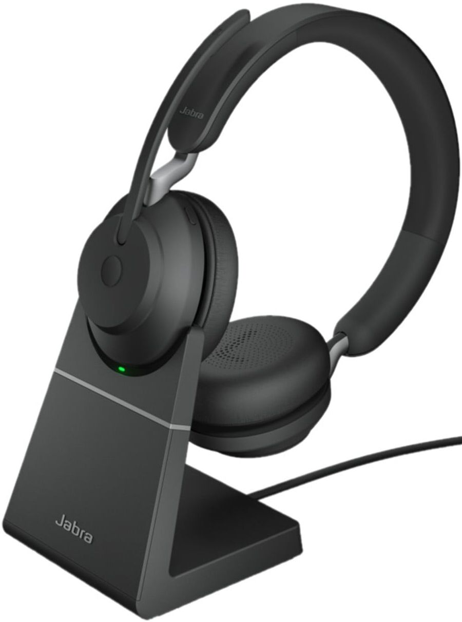 Jabra Headset Evolve2 65 UC Stereo schwarz beidohrig (26599-989-989)