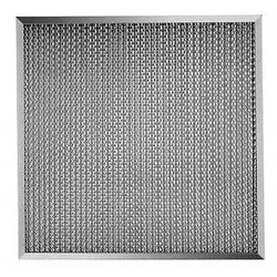 Streckmetallfilter Edelstahl 398 x 398 mm
