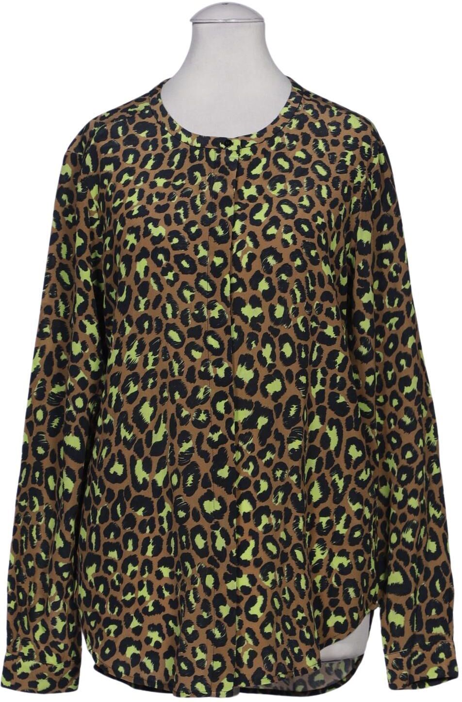 iheart Damen Bluse, Neon, Gr. S, Seide - Second Hand