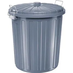 Abfalltonne H570xB490xTmm 55l grau HELIT