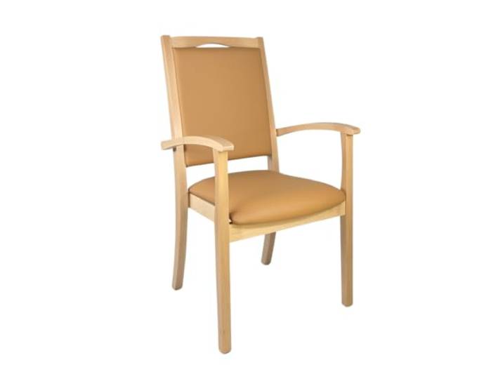Erides Alexander Hochlehner Seniorenstuhl – Ergonomischer Armlehnenstuhl für Senioren und Pflege
