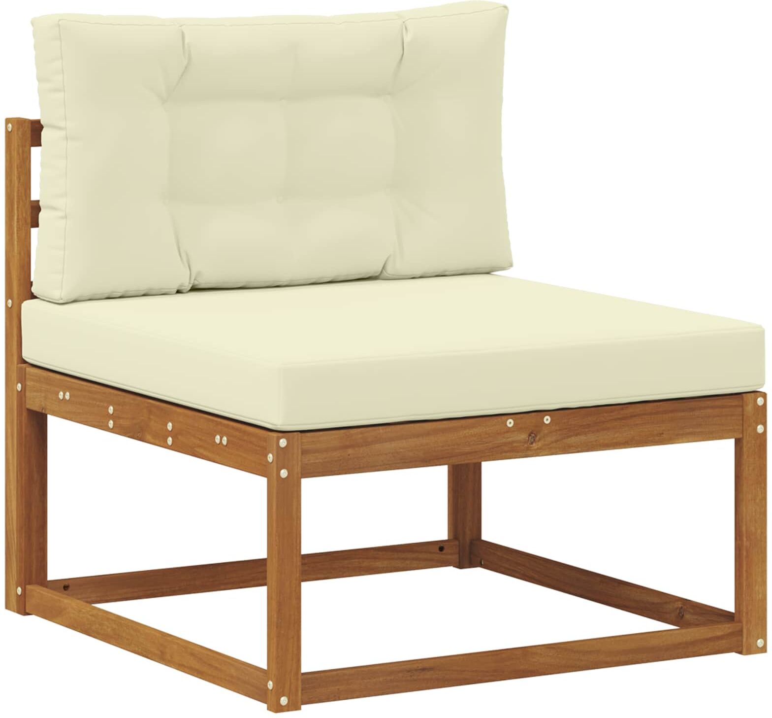 vidaXL Ensemble de canapés d'extérieur 4 pc 4 place Polyester