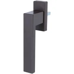 MS Beschläge Design Fenstergiff Rasterolive Fensterbeschlag 7x35mm Vierkant Braun RAL 8019