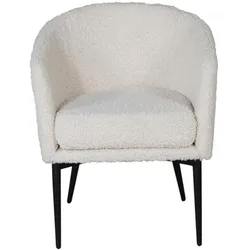 Endorphin, Sessel, Sessel Fluffy, weiss – Teddy-Sessel in skandinavischen Design