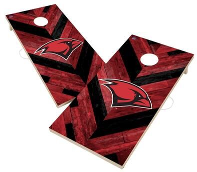 Skip's Garage University of Incarnate Word Cardinals Cornhole Board Set