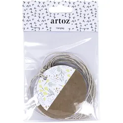 artoz Geschenkanhänger Hangtag Set kraft