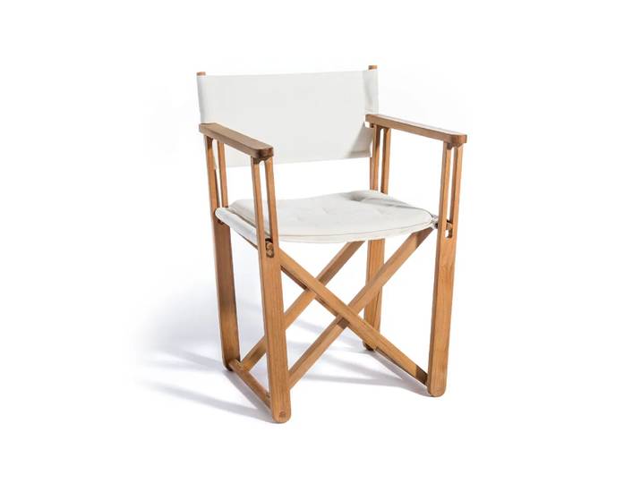 Skargaarden Kryss Dining Sessel Agora Nautic white, teak