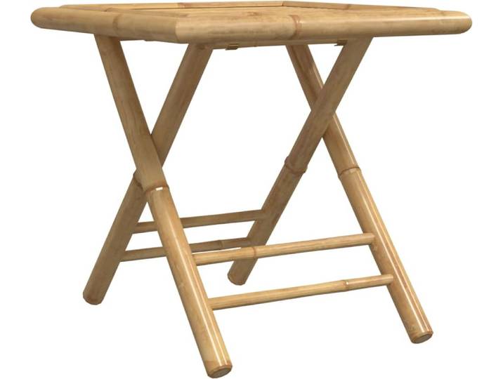 vidaXL Gartentisch Klappbar 45x45x45 cm Bambus