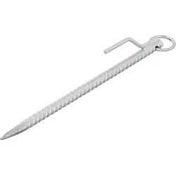 ProPlus 364659 Bodenanker 41cm mit Haken und Ring Zelt Zubehör