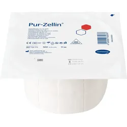 Pur-Zellin Unsteril 4x5cm Rolle zu 500 Stück 1 ST