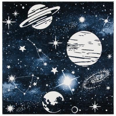 SAFAVIEH Carousel Kids Kyle Solar System Rug