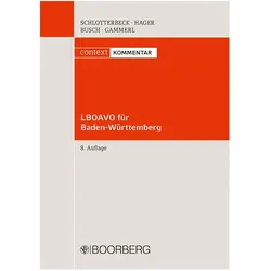 LBOAVO für Baden-Württemberg, Fachbücher von Brigitte Busch, Bernd Gammerl, Gerd Hager, Manfred Busch, Karlheinz Schlotterbeck