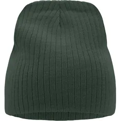 Myrtle Beach Unisex Rippstrick Mütze Beanie MB7923 dark green one size