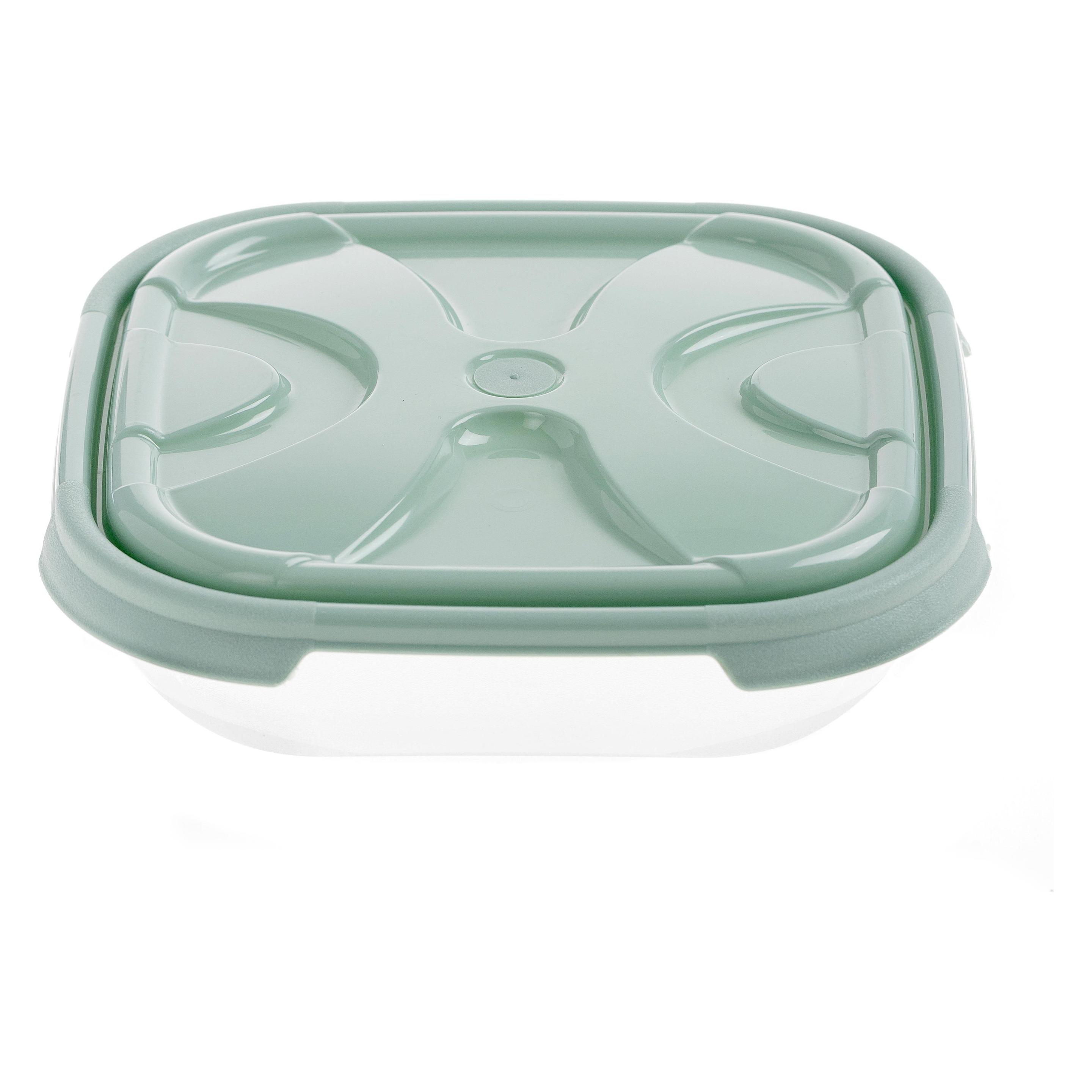 Okko Food Container Square Nordic Green 0.55l (0.55 l) (40189326)