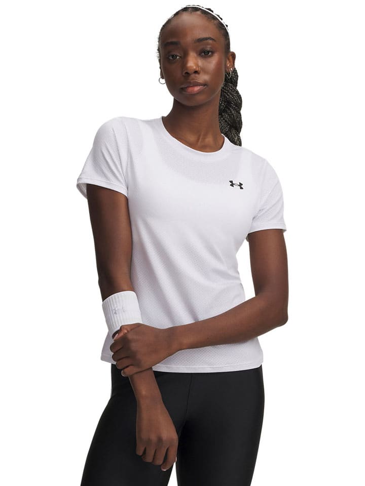 Under Armour Trainingsshirt ''Tech Mesh'' in Weiß - M