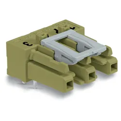 Wago 770-863/011-000/071-000 Buchse für Leiterplatten,abgewinkelt,3-polig,hellgrün 770863011000071000  - 100 Stück