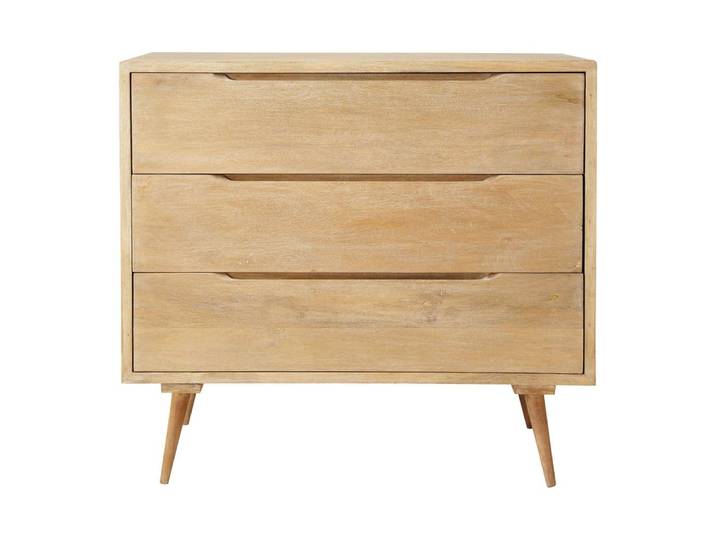 Kommode aus Mangoholz, 95 cm lang