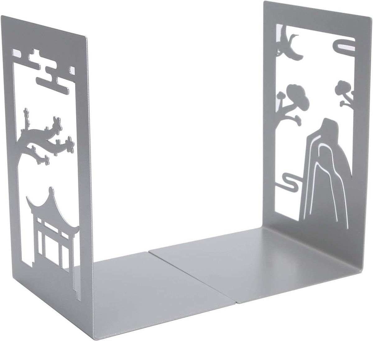 Stijlvolle metalen boekensteunen met antislip voor boeken en films in diverse ontwerpen