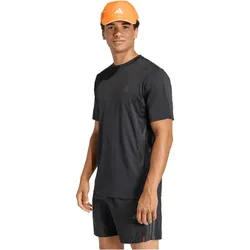adidas Tech Essentials Workout 3-Streifen Trainingsshirt Herren KQ7485 - black XL