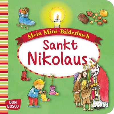 Sankt Nikolaus. Mini-Bilderbuch., Geheftet von Esther Hebert,Gesa Rensmann, Don Bosco, 978-3-7698-2265-6