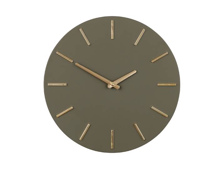 Wanduhr Ø 35.5cm grün Brixen