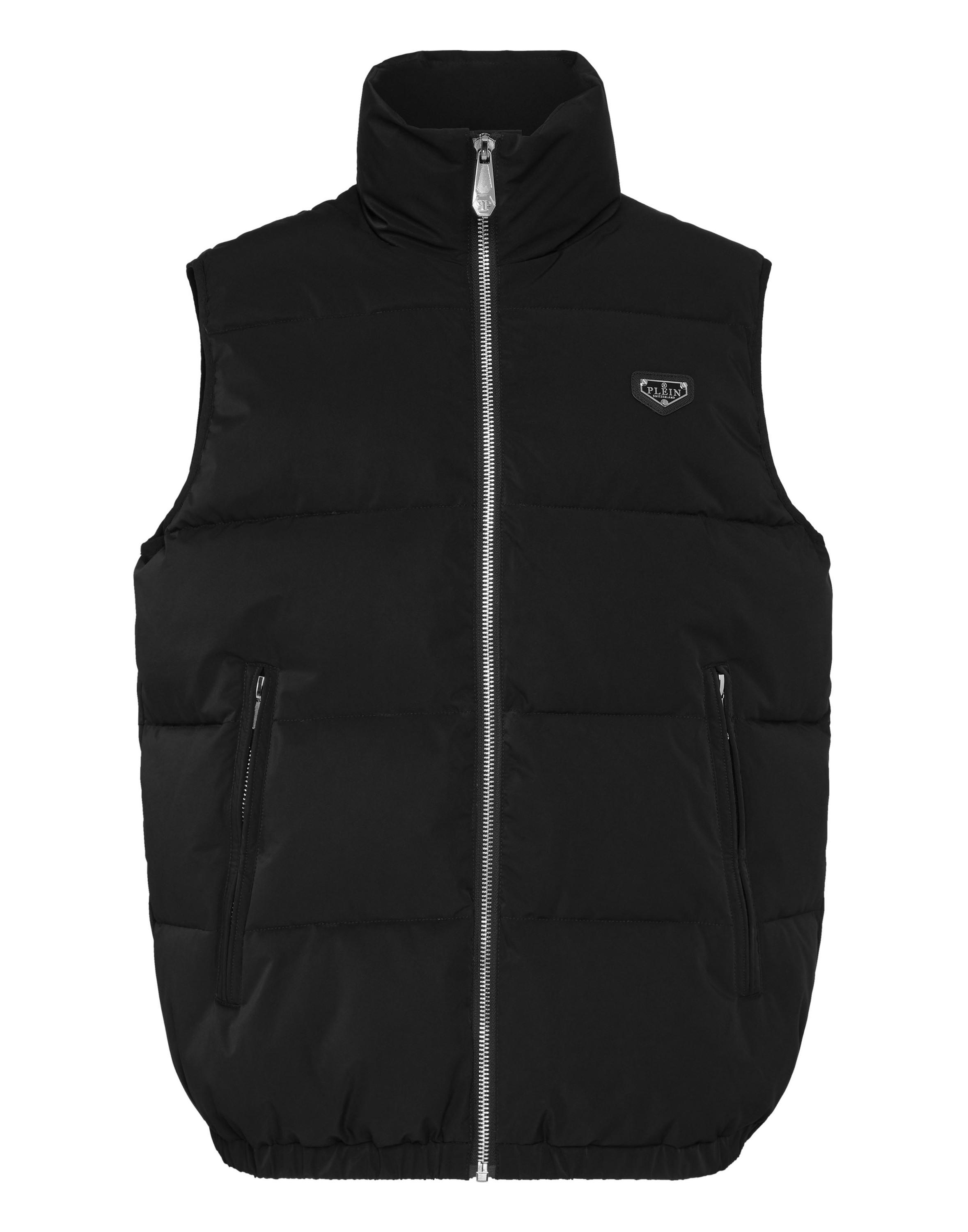 Philipp Plein Daunenweste - Schwarz