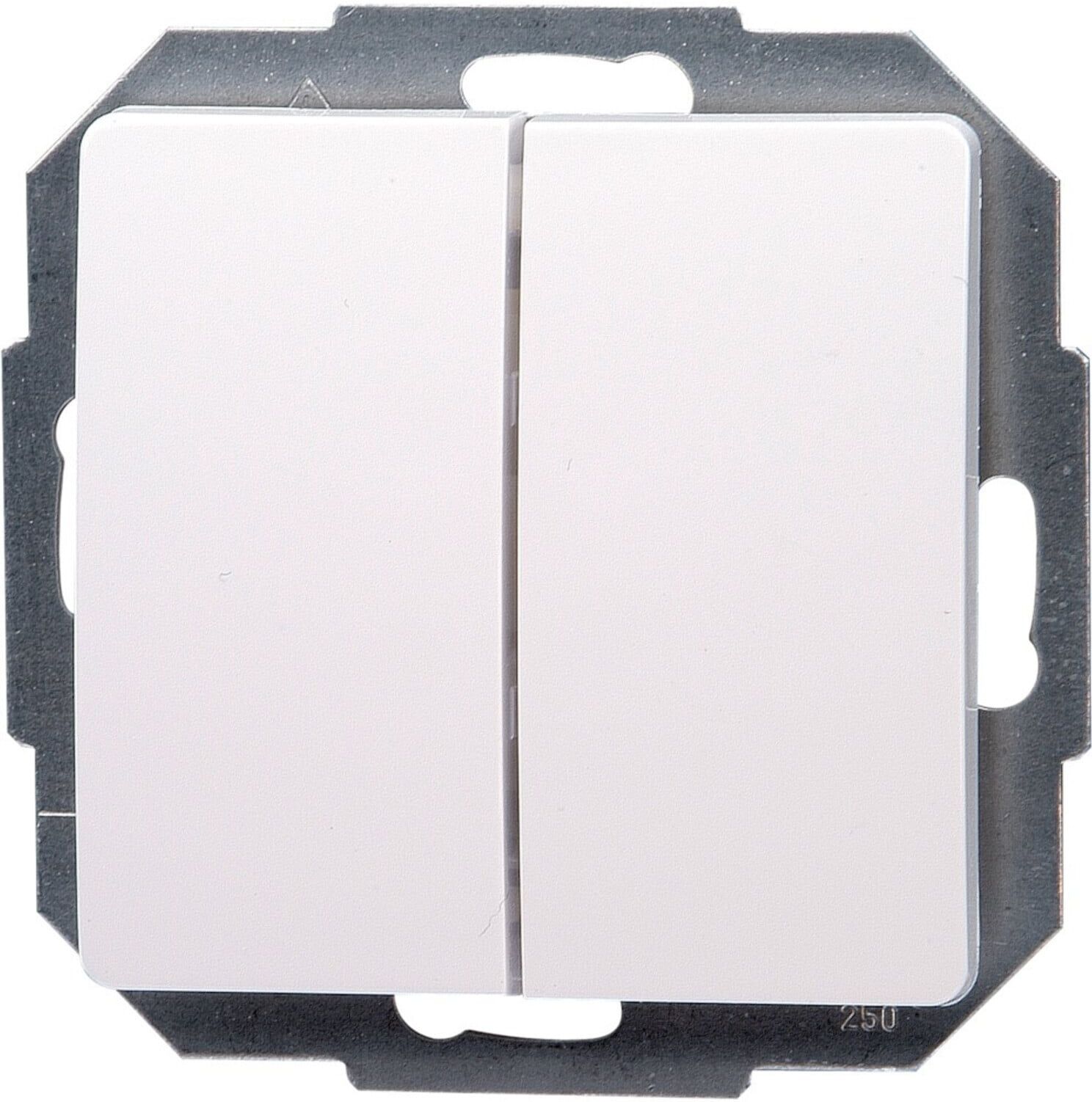 Kopp Serienschalter 10AX, 250V PARIS, arktis (650502062)