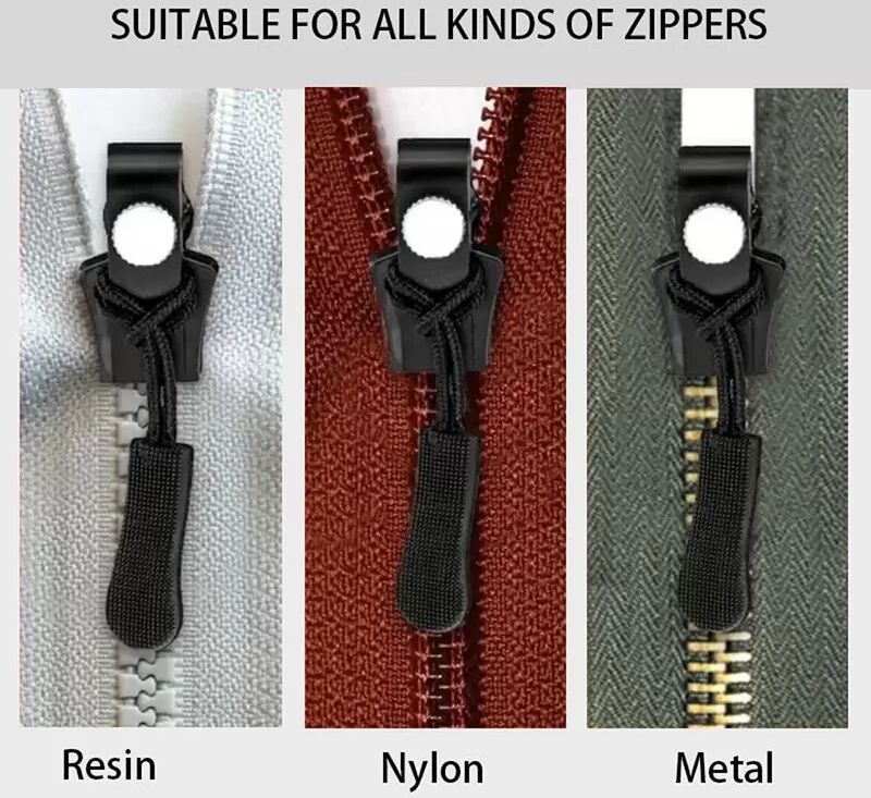INF Kit de réparation de fermeture éclair universel - Ensemble de 12 pièces