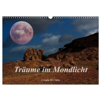 Träume im Mondlicht (Wandkalender 2027 DIN A3 quer), CALVENDO Monatskalender