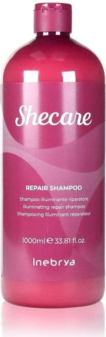 Fanola Shecare Inebrya Brightening Repair Shampoo 1000ml (Läuse Shampoo, 1000 ml) (8008277262741)