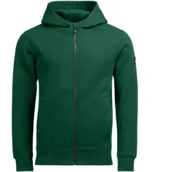 Kapuzen-Sweatjacke "QUENTIN" - L - grün
