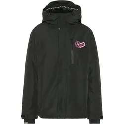 CHIEMSEE Skijacke mit Features wie Unterarmbelüftung, fixierter Schneefang und verstellbare Kapuze, Größe XL in Schwarz 193911