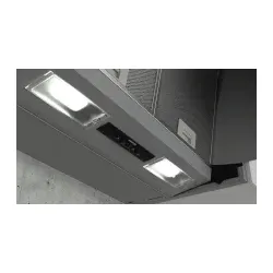 LE66MAC00 Zwischenbauhaube 60 cm  Silber  LED-Beleuchtung