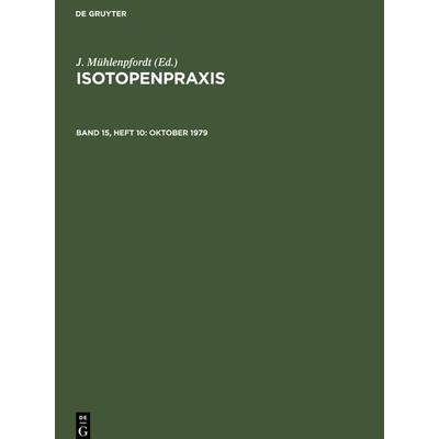 Oktober 1979, Gebundene Ausgabe von , De Gruyter, 978-3-11-255717-4