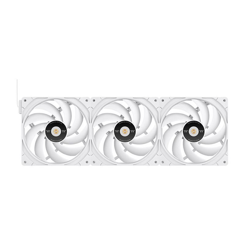 140x140x25mm Thermaltake Toughfan EX14 Pro PC Cooling Fan White - Swappable Edition 3 Pack