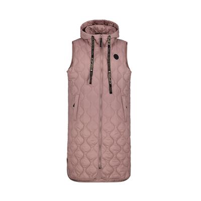 Funktionsweste ICEPEAK "Icepeak Weste Pachuta", Damen, Gr. 38, rosa (lavendel), Stoff, 100% Polyamid, normal, Westen Funktionsweste