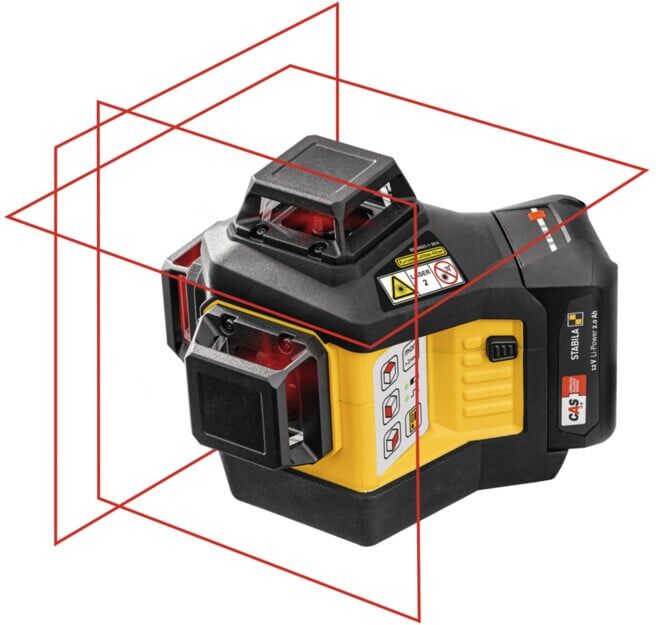 Laser lignes croisées STABILA système 12 V LAX 600 (19793)