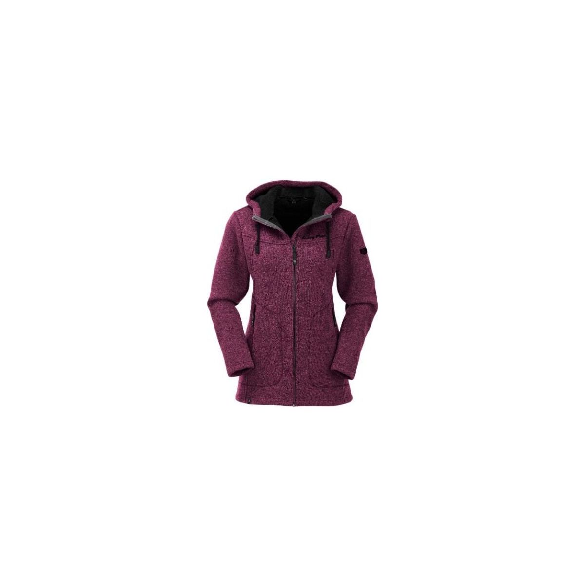 MAUL Sport Wilde Kaiserin - Strickfleece Mantel m. Kap. flieder (80) 42 5813700202-80-42