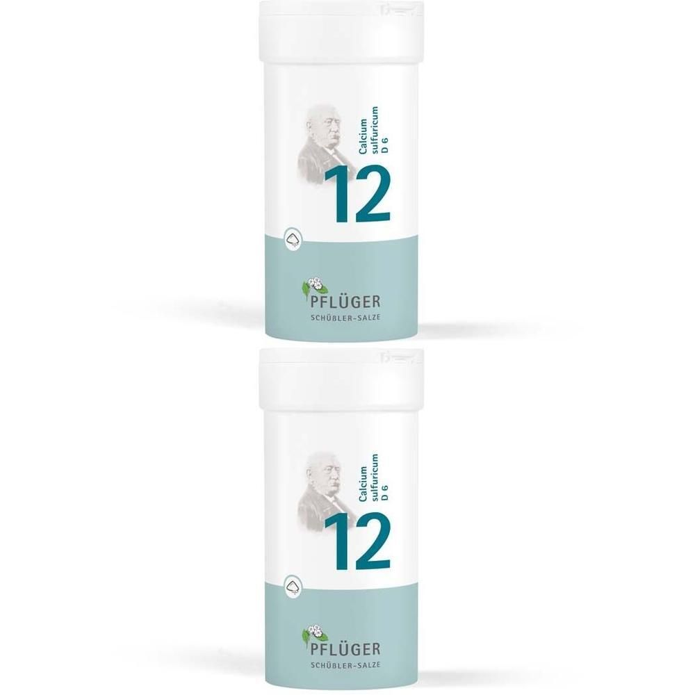 Biochemie Pflüger 12 Calcium sulfuricum D 6 Pulver 2x 2x100 g