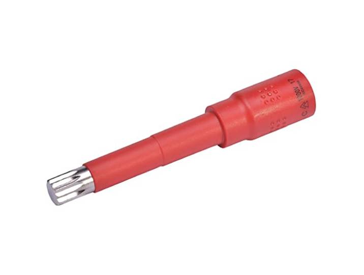 SW STAHL M12 VDE Steckschlüsseleinsatz - 3/8 Inch - Innenvielzahn