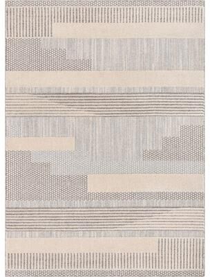 Well Woven Harlow Briar Contemporary Geometric Abstract Area Rug