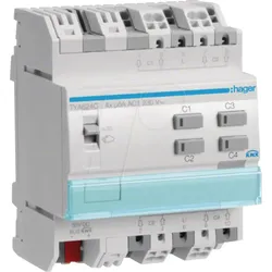 HAGER TYA624C - Rollladen-/Jalousieaktor 4-fach KNX, 230V