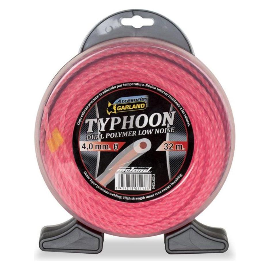 Garland Abschneidefaden Typhoon 71024Y3240 4 Mm 32 M Doppelt Beschich (Rasentrimmer) (45287963)
