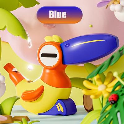 Fusion Finds Water Bird Whistle Bird Call Toy For Kids Bird Whistle For Breath Training & Outdoor Fun blue