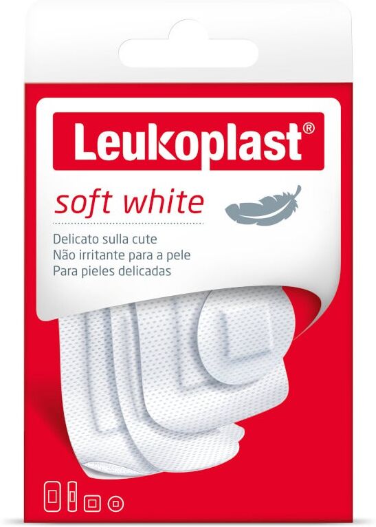 Leukoplast Soft White 40 Pezzi Ass