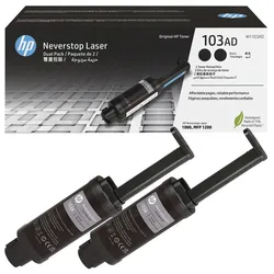 HP Original Toner 103AD (W1103AD) 2xBK Schwarz